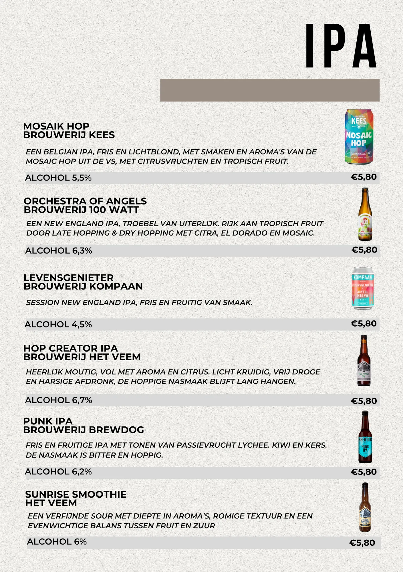 IPA bier